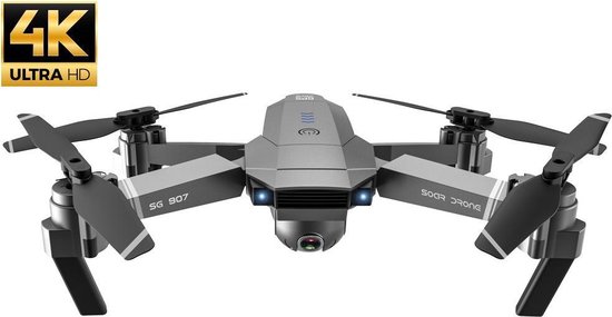 Smart Drone met Camera - 4K Full HD Dual - 50x Zoom - 5G Wifi - bol.com