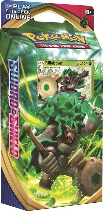 Afbeelding van het spel Pokémon Sword & Shield Themadeck Rillaboom