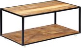 Salontafel Massief hout- koffietafel (Incl LW3D Klok) coffee table woonkamertafel