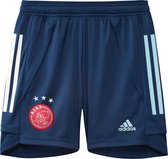 adidas Sportbroek - Maat 116  - Jongens - donkerblauw/blauw/wit