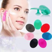 LOUZIR 2 St. Siliconen gezicht borstel - Gezichts reiniger borstel - Face cleaner - Beautypad - Huidverzorgingsbrush - Gezichtsborstel