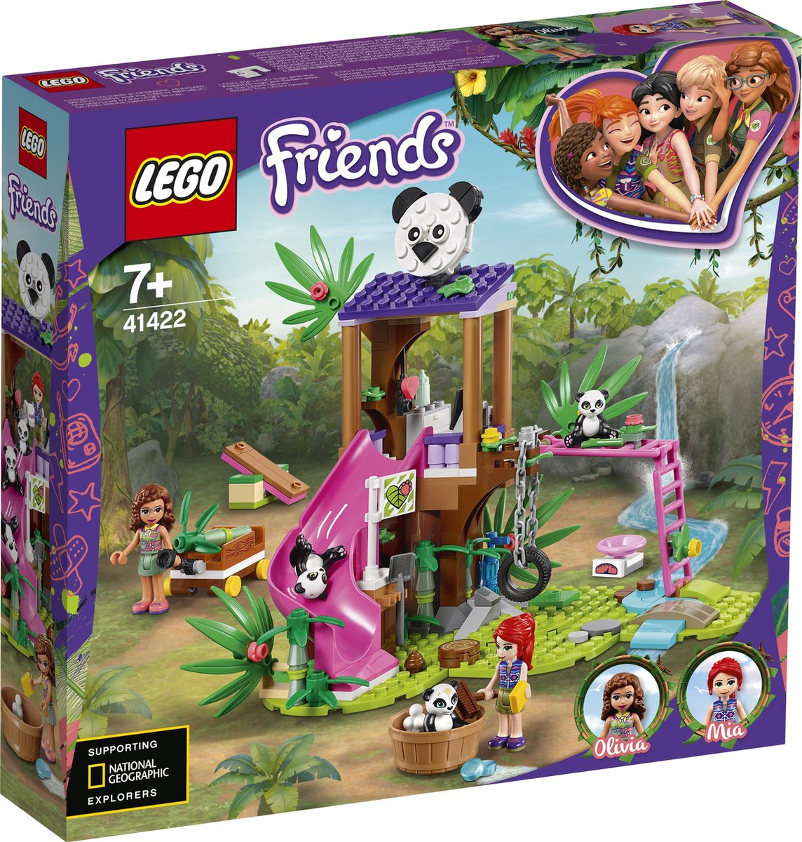 LEGO Friends Panda Jungle Boomhut - 41422