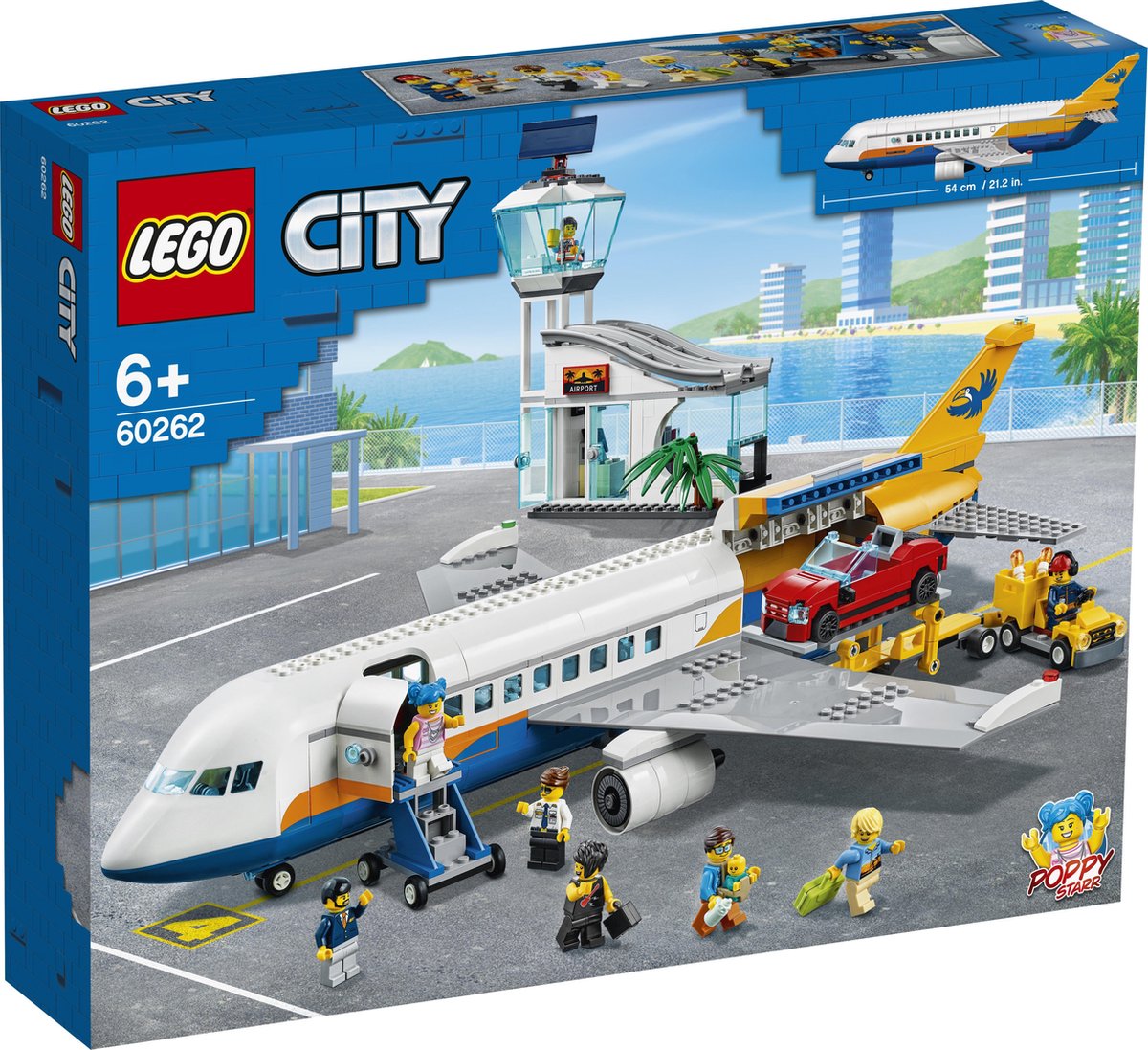 LEGO City Passagiersvliegtuig - 60262 | bol.com