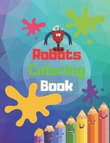 Robots coloring book