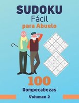 Sudoku Facil para Abuelo. 100 Rompecabezas Volumen 2