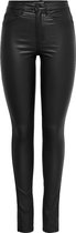 ONLY ONLROYAL HW SK ROCK COATED PIM NOOS Dames Broek - Maat XS X L34