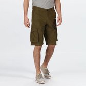 Regatta - Men's Shorebay Vintage Look Cargo Shorts - Outdoorbroek - Mannen - Maat 48-50 - Groen