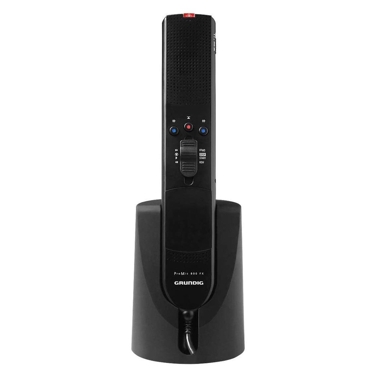 Grundig ProMic 800 FX Handmicrofoon GGP6500 | Docking station | aansluiting voor Stenorette dicteerapparaten