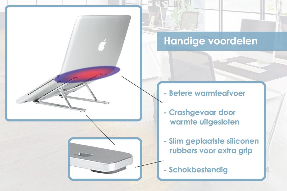 Universeel Aluminum Houder laptop Stand standaard 11-15