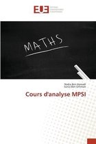 Cours d'analyse MPSI