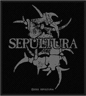 Sepultura Patch Logo Zwart