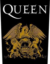 Queen Large écusson au dos Crest Black