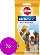 Pedigree Dentastix - Hondensnacks - 6 x Dental 7 stuks Medium