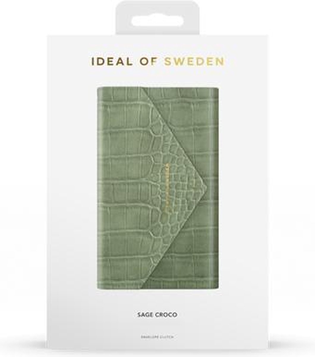 iDeal of Sweden Envelope Clutch voor iPhone 11 Pro Max/XS Max Sage Croco