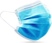 PLATINET FSM05 3-laags wegwerp mondmasker / gezichtsmasker niet-medisch 10 stuks Blauw