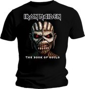 Iron Maiden Heren Tshirt -XXL- The Book Of Souls Zwart