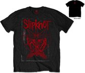 Slipknot Heren Tshirt -M- Fuck Me Up Zwart