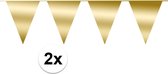 Slinger Vlaggenlijn Goud 20 Meter Verjaardag Slinger Voor Binnen En Buiten