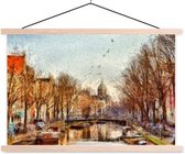 Sweet Living Poster - Gracht In De Ochtend - 0 X 0 Cm - Multicolor