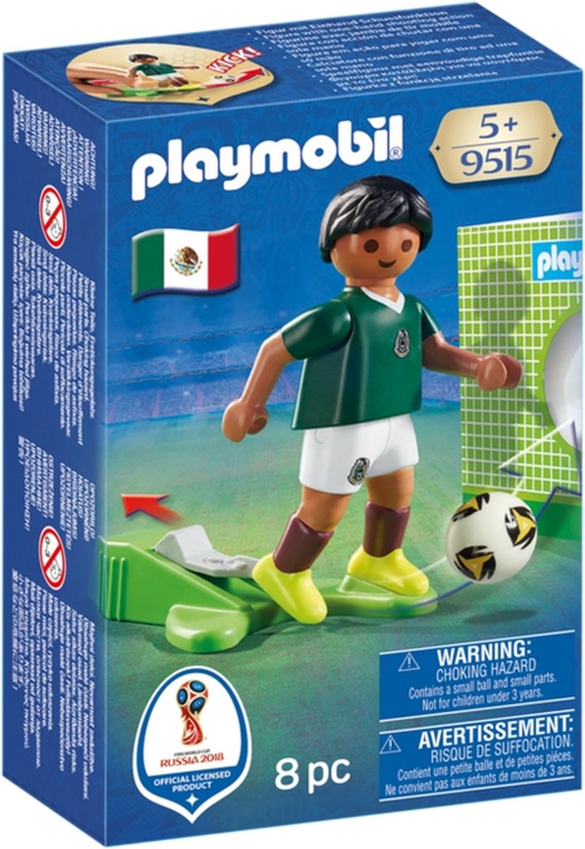PLAYMOBIL - 71132 - Joueur de football Méxicain - Cdiscount Jeux - Jouets