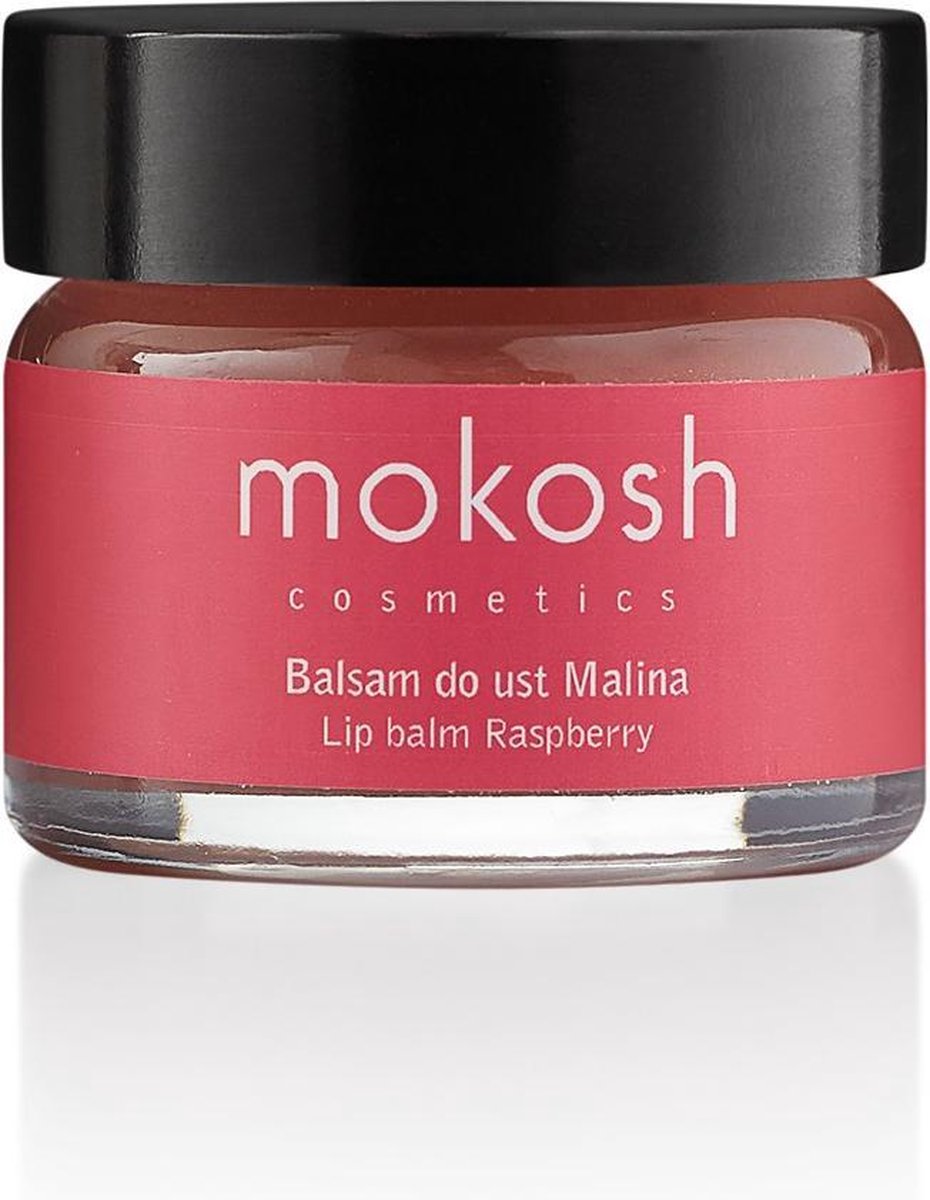 Mokosh | Lip Balm Raspberry | Natuurlijke lippenbalsem | Frambozen lip balm | Moederdag Cadeau | Kado voor Moederdag