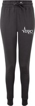 FitProWear Joggingbroek Charcoal Maat XL - Dames - Joggingbroek - Sweat Pant - Katoen - Polyester - Sportkleding - Trainingskleding