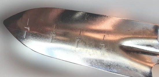 Coffret avec outils de jardin solides Manche en bois Vernis teck, 3 pièces * Handgemaakt *