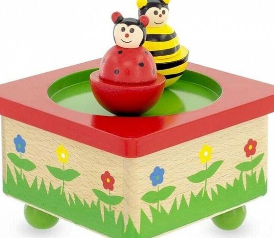 Ulysse Bee & Ladybug Music Box | bol.com