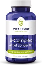 VitaKruid B-complex Actief zonder B6 - 100 vcaps
