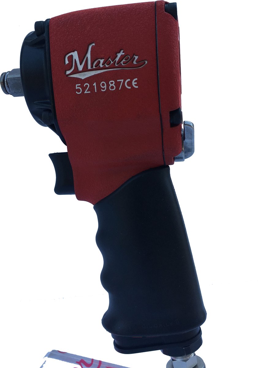 Zéér Korte 1/2” Slagmoersleutel met 880 Nm, Compact! pneumatisch.