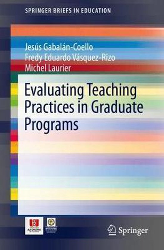 SpringerBriefs in Education- Evaluating Teaching Practices i ... - cover