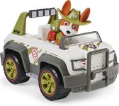 PAW Patrol - Tracker - Junglevoertuig - Speelgoedvoertuig met actiefiguur