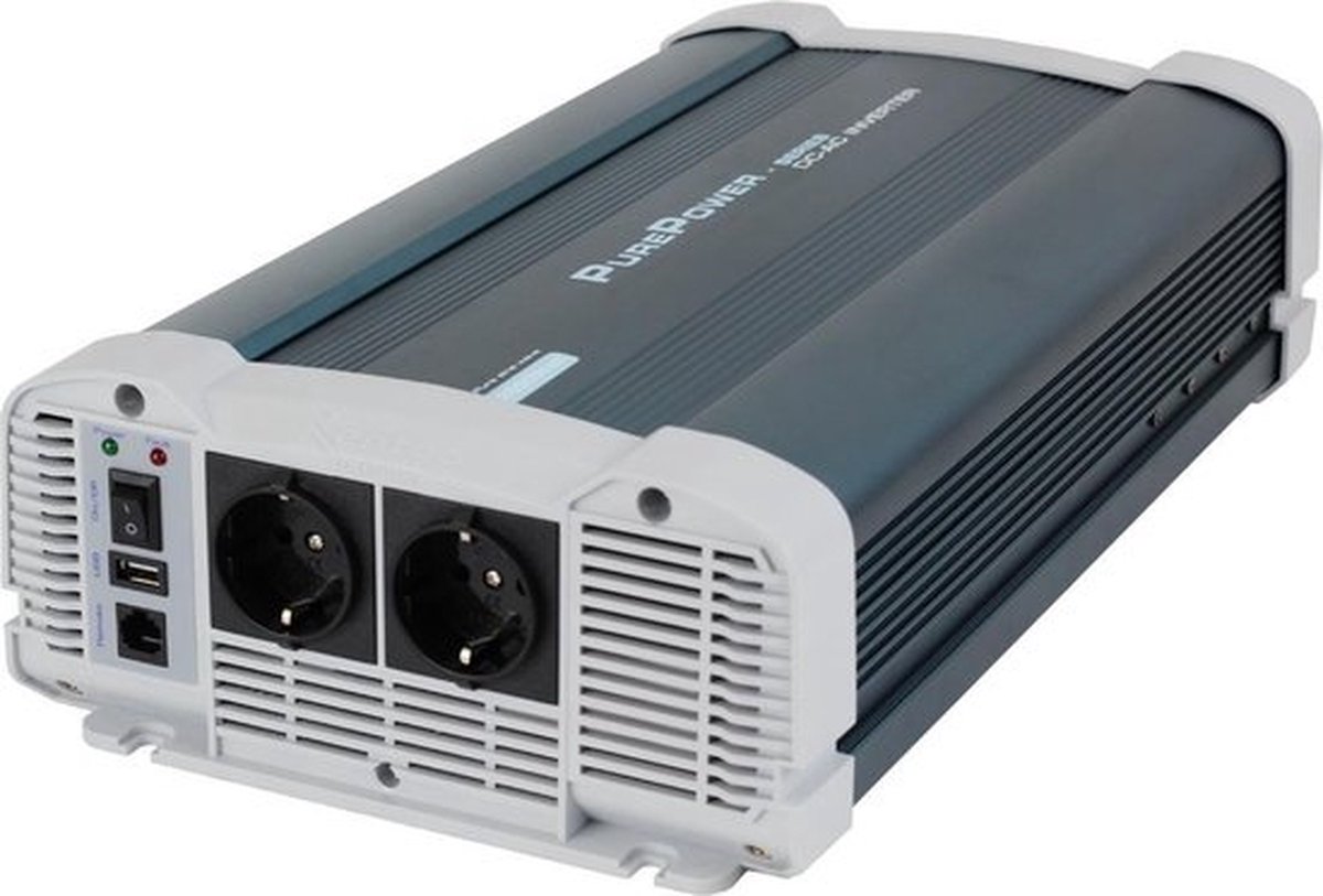 Omvormer 24V naar 230V 2000Watt Zuivere Sinus