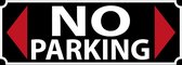 Panneau mural - No de parking