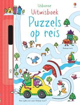 Omslag Uitwisboek Puzzels op reis