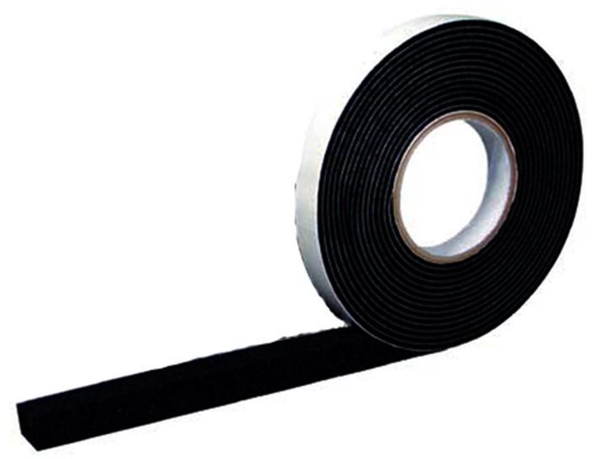 Ivana Voegband Komo Zwart 15/3 Rol 10.0 Meter