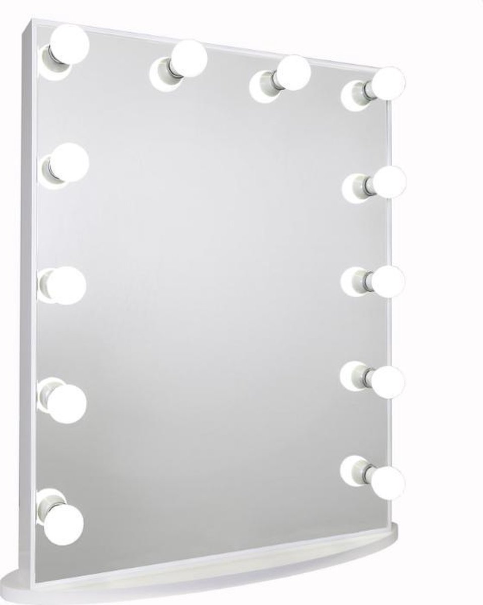 Een bezoek aan grootouders Schande Vooruitgang Bright Beauty Vanity hollywood make up spiegel met verlichting - 60 x 80 cm  - dimbaar... | bol.com