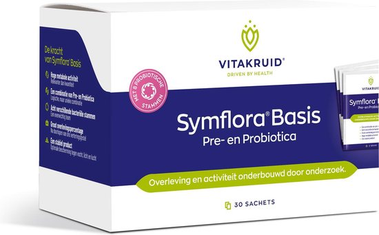 Vitakruid Symflora Basis Voedingssupplement - 30 Sachets