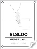 Tuinposter ELSLOO (Nederland-Fr) - 60x80cm