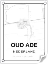 Tuinposter Oude Ade (Nederland) - 60x80cm