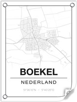 Tuinposter BOEKEL (Nederland) - 60x80cm