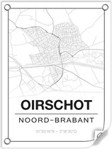 Tuinposter OIRSCHOT (Noord-Brabant) - 60x80cm