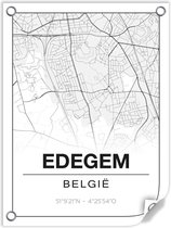 Tuinposter EDEGEM (Belgie) - 60x80cm
