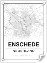 Tuinposter ENSCHEDE (Nederland) - 60x80cm