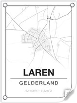 Tuinposter LAREN (Gelderland) - 60x80cm