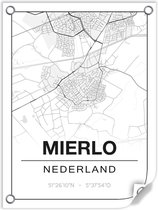 Tuinposter MIERLO (Nederland) - 60x80cm