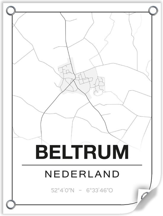 Tuinposter BELTRUM (Nederland) - 60x80cm