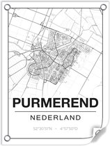 Tuinposter PURMEREND (Nederland) - 60x80cm