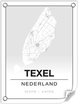 Tuinposter TEXEL (Nederland) - 60x80cm