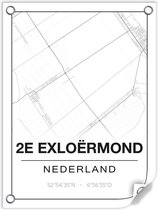 Tuinposter 2E-EXLOERMOND (Nederland) - 60x80cm
